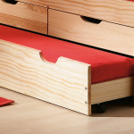 Paris Prix Lit Banquette Enfant Bois "Rob" 90x200cm Naturel