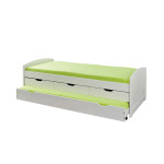 Paris Prix Lit Banquette Enfant En Bois "Rob" 90x200cm Blanc