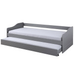 Paris Prix Lit Banquette Enfant "Malta" 90x200cm Gris