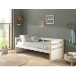 Paris Prix Lit Capitaine Enfant "Margrit" 90x200cm Blanc