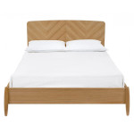 Paris Prix Lit Design En Bois "Bonegin" 180x200cm Chêne