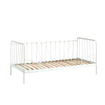 paris prix Lit Enfant Banquette "Alice" 90x200cm Blanc