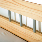 Paris Prix Lit Enfant Bois Massif "Angel" 90x200cm Naturel