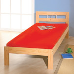 Paris Prix Lit Enfant Bois Massif "Angel" 90x200cm Naturel