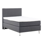 paris prix Lit Enfant Design "Toledo" 120x200cm Gris Foncé
