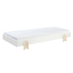 Paris Prix Lit Enfant En Bois "Modulo Arrow II" 90x200cm Blanc