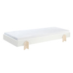 Paris Prix Lit Enfant En Bois "Modulo Arrow IV" 90x200cm Blanc