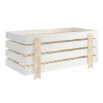 paris prix Lit Enfant en Bois "Modulo Arrow IV" 90x200cm Blanc
