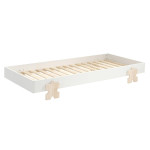 Paris Prix Lit Enfant En Bois "Modulo Puzzle III" 90x200cm Blanc