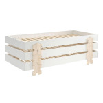 Paris Prix Lit Enfant En Bois "Modulo Puzzle IV" 90x200cm Blanc