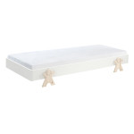 Paris Prix Lit Enfant En Bois "Modulo Smiley" 90x200cm Blanc