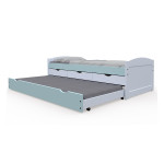 Paris Prix Lit Enfant Gigogne "Paty" 90x200cm Vert Sauge