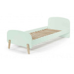 paris prix Lit Enfant "Kiddy" 90x200cm Vert Menthe & Naturel