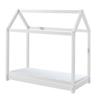 paris prix Lit Enfant & Matelas "Cabane" 70x140cm Blanc