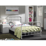 Paris Prix Lit Enfant Métal "New York" 120x200cm Blanc