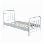 Paris Prix Lit Enfant Métal "New York" 90x200cm Blanc
