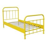 Paris Prix Lit Enfant Métal "New York" 90x200cm Jaune