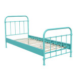 Paris Prix Lit Enfant Métal "New York" 90x200cm Turquoise
