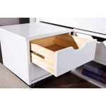 Paris Prix Lit Enfant Multi-Rangements "Clark" 90x200cm Blanc