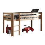 Paris Prix Lit Enfant "Pino Astronaute II" 90x200cm Naturel