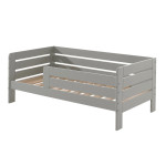 paris prix Lit Enfant & Sommier "Toddler" 70x140cm Gris