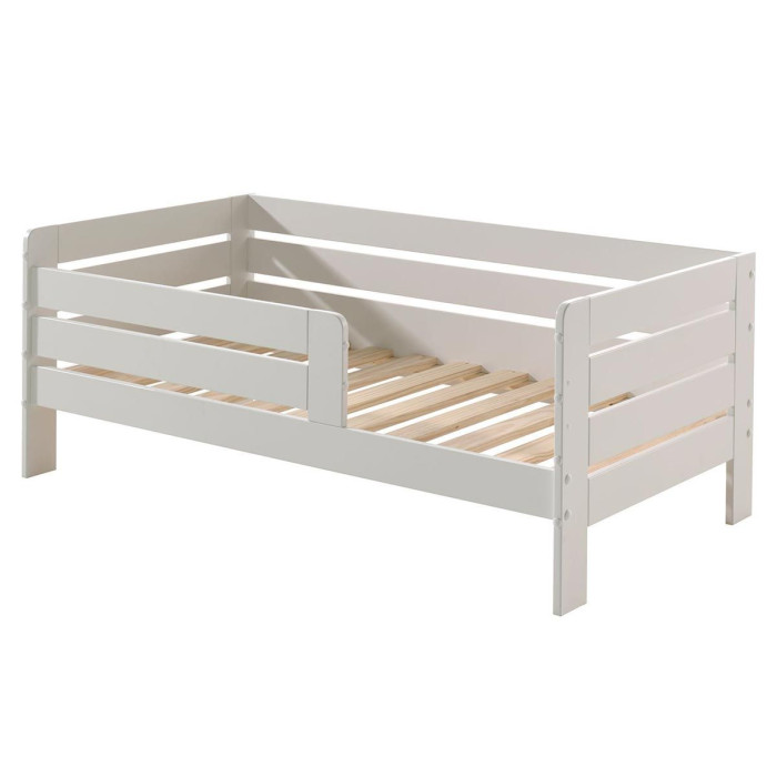 Paris Prix Lit Enfant & Sommier "Toddler II" 70x140cm Blanc
