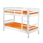 paris prix Lit Enfant Superposé en Bois "Joe" 90x190cm Blanc