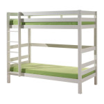 paris prix Lit Enfant Superposé Haut "Pino" 90x200cm Blanc