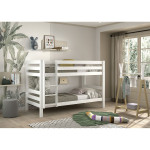 Paris Prix Lit Enfant Superposé "Pino" 90x200cm Blanc