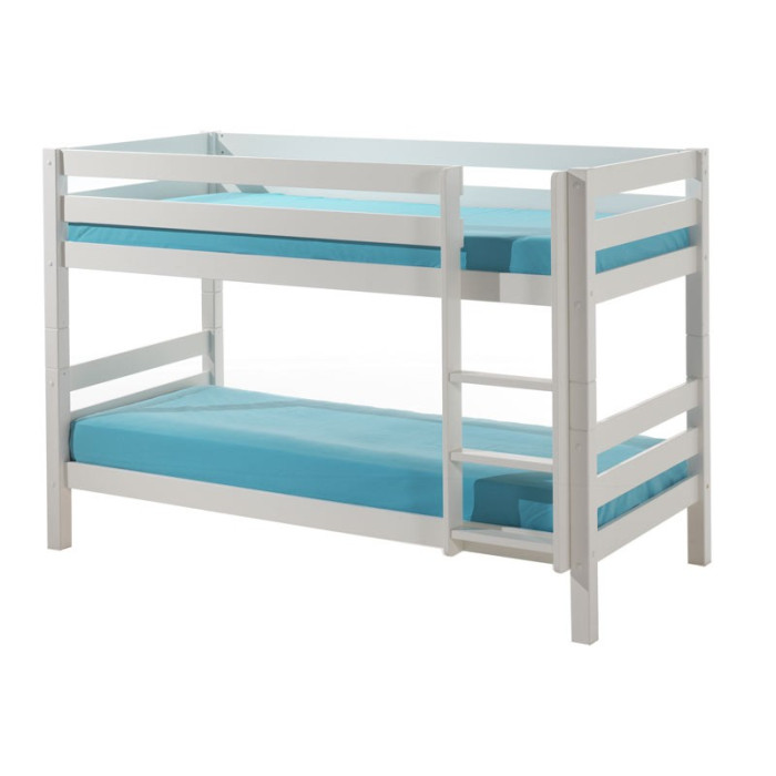 Paris Prix Lit Enfant Superposé "Pino" 90x200cm Blanc