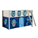 paris prix Lit Enfant Tente & 3 Pochettes "Scott Astro" 90x200cm Blanc