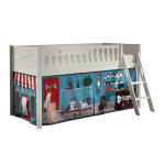 paris prix Lit Enfant Tente "Scott Pet Shop" 90x200cm Blanc