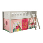paris prix Lit Enfant Tente "Scott Spring" 90x200cm Blanc