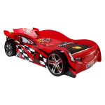 paris prix Lit Enfant Voiture "Night Speeder" 90x200cm Rouge