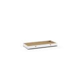 Paris Prix Lit Gigogne Cabane Enfant Ouvert "Amori" 90x200cm Blanc