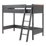paris prix Lit Mezzanine Enfant "London" 90x200cm Anthracite