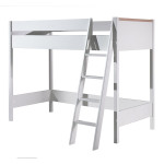 paris prix Lit Mezzanine Enfant "London" 90x200cm Blanc