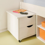 Paris Prix Lit Multi-Rangements "Clark" 160x200cm Blanc
