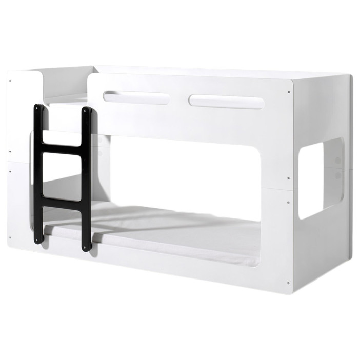 Paris Prix Lit Superposé Enfant "Lucca" 90x200cm Blanc