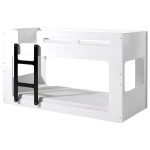 paris prix Lit Superposé Enfant "Lucca" 90x200cm Blanc