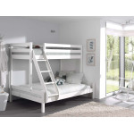 Paris Prix Lit Superposé Triple "Pino" 140x200cm Blanc