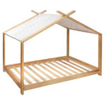 paris prix Lit Tente Enfant "Sweet Safari" 90x190cm Naturel