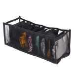 paris prix Lot de 11 Rangements "Sous-Vêtements" 32cm Noir