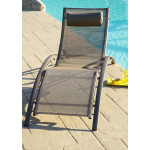 Paris Prix Lot De 2 Bains De Soleil "Cloé" 170cm Cappuccino