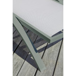 Paris Prix Lot De 2 Bains De Soleil Empilables "Barcelona" 195cm Kaki