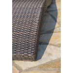 Paris Prix Lot De 2 Bains De Soleil Empilables "Cancun" 190cm Chocolat