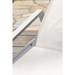 Paris Prix Lot De 2 Bains De Soleil Multi-Positions "Ibiza" 210cm Blanc