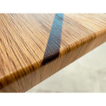 Paris Prix Lot De 2 Bancs Muraux & Étagère "Switch SBII" 130cm Naturel Rainuré & Noir