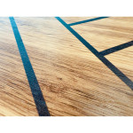 Paris Prix Lot De 2 Bancs Muraux & Étagère "Switch SBII" 130cm Naturel Rainuré & Noir