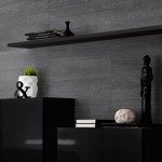 Paris Prix Lot De 2 Blocs & Étagère "Switch SBI" 130cm Noir